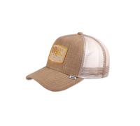 DJINNS Gorra 'Hippy' arena / amarillo / blanco, Talla 55-60