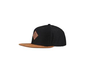 DJINNS Gorra 'Honey Knit' cognac / negro 55-60 EUR
