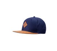 DJINNS Gorra 'Honey Knit' navy / cognac 55-60 navy / cognac