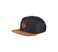 DJINNS Gorra 'Linen 2015' cognac / negro 55-60 cognac / negro