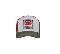DJINNS Gorra 'PinaColada' crema / gris claro / pino / burdeos 55-60 crema / gris claro / pino / burdeos