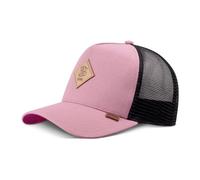 Djinns Gorra Plainlace HFT Mujer/Hombre - Camionero de Beisbol Malla Snapback, con Visera, Visera Verano/Invierno Primavera Verano Otoño Invierno - Talla única Rosa Palo