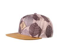 Djinns Gorra Snapback 6 Panel Mod Leaf Marrón Cuello Ajustable