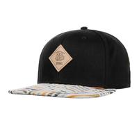 Djinns Gorra Snapback Braid Rev. de béisbol Baseball (Talla única - Negro)