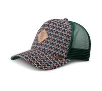 Djinns Gorra Trucker Triangle de béisbol Baseball (Talla única - Verde)