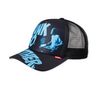 Djinns ® Gorro Trucker De Malla Glen Check Tweed De Lino Con Burbujas Y Puntos