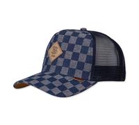 Djinns Hft Cap Denim Cuadros Gorra Camionero Meshcap Béisbol de