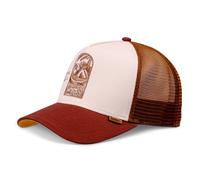 Djinns Hft Cap Dnc Bañista Chica Crema / Marrón Truckerkappe Meshcap Do Nada