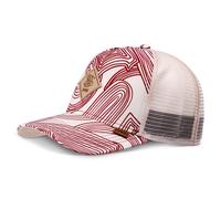 Djinns HFT Cap MA Pattern Basecap Meshcap Trucker Kappe Logo Lederpatch Novedad