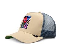 Djinns HFT Gorra Trucker M-Flowers Gorra De Malla Con Bordado De Flores Nueva