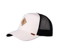 Djinns Cotton Knit Wool White HFT Trucker Cap - One-Size