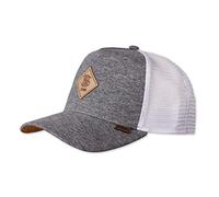 Djinns Jersey Patch Grey Heather/White HFT Trucker Cap - One-Size