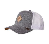 Djinns Jersey Patch Grey Heather/White HFT Trucker Cap - One-Size