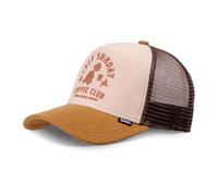 Djinns Lazy Barista Beige Marrón HFT Gorra de Camionero Ajustable