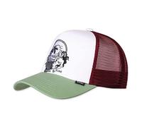 Djinns Lazy Mermaid White/Navy/Brown HFT Trucker Cap
