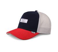 Djinns - Tech Mix - Gorra de malla para camionero, multicolor rojo, Talla única