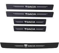 DJJNHF 5 Piezas Pegatina para Umbral de Coche para Dacia Sandero III/Sandero Stepway III 2021-2023 2024, Decoración para Estribos Fibra Carbono Pegatinas Decoración Accesorios,B