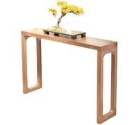 DJJYCTNM Mesa Consola Recibidor de Almacenamiento con Acento de Madera para Sofá, Mesa de Entrada Rústica para Entrada, Sala de Estar y Pasillo(Beige,120x30x85cm/47x12x33in)