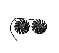 djkyu 2pcs / Lot P104-100 Miner GTX 1080/1070/1060 Fan Ajusta for MSI Gtx1080 gtx1070 Adecuado Armadura 8G OC GTX1060 Tarjeta Grafica GPU Ventilador