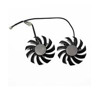 djkyu 2pcs / Lote Nuevo 7 5mm PLD08010S12HH 0.35A Fan más frío Apto for MSI GTX 460 560 570 Twin Frozr II Ajuste for Zotac Gtx770 Tarjeta de Video Fan de refrigeración