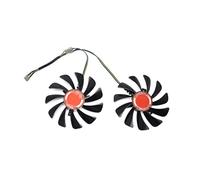 djkyu 2pcs / Set FDC10U12S9-C CF1010U12S 9 Alternativa de 5 mm RX590 GPU Tarjeta de Video Cooler Fan Fit for XFX RX 590/580 VGA Refrigeración de la Tarjeta de Video
