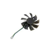 djkyu 4Pin GA92S2U RX570 GPU VGA Ajuste del Ventilador de gráficos más fríos for Radeon Fit for PowerColor Fit for Red Dragon RX 570 Tarjetas Dual Frescas de reemplazo de enfriamiento