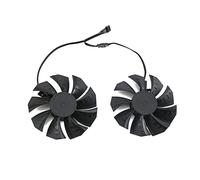 djkyu 7 5mm 85mm RTX3060 GPU Fan Ajuste for Colorido RTX3060 GeForce RTX 3090 3080 TI RTX3070 RTX 3060 TI Tarjeta de gráficos Ventilador (Blade Color : 2PCS)