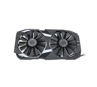 djkyu FDC10M12D9-C 9 5mm Rx580 Fan más frío Apto for ASUS Radeon RX 580 Dual OC Tarjeta de videojuega de Juego Fan de enfriamiento