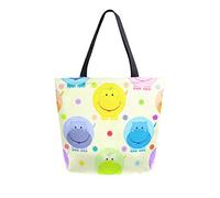 DJNGN Bolso de lona para niños, divertido bolso de transporte de hipopótamo, bolso de hombro informal para ir de compras, bolsa de viaje, bolsas de comestibles reutilizables