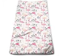 DJNGN Flamingo Kitchen Dish Towel Microfibra, Love and Romantic Animals Print, Toallas de natación de Secado rápido, Suaves, absorbentes y livianas para Mujeres y Hombres, Rosa 15in x27in