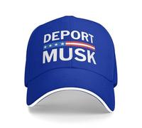 DJNGN Gorra de béisbol Deportar a Elon FK Musk apesta Gorra de Camionero