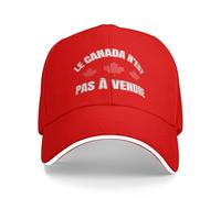 DJNGN Le Canada N'Est Pas à Vendre Sombrero para Hombres y Mujeres Gorra de béisbol Papá Camionero Sombrero