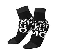 DJNGN My Favorite People Call Me Mom Crew Tube Calcetines Novedad Casual Sport Fancy Graphic Athletic Calcetines para correr para hombres y mujeres