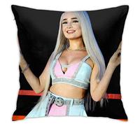 DJNGN Pillowcase Funda de Almohada Decorativa Cuadrada de Kim Petras Funda de Almohada de Estilo General Multicolor de Kim Petras