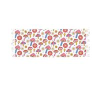 DJNGN Scarfs Thin Blanket Yoga Thick Psychedelic Hippie Trippy Mushroom Rave Scarf Winter Personalized Gifts For Women