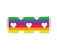 DJNGN Shawls Thin Blanket Rave Soft Lgbt Love Wins Personalized Plaid Scarf For Women Winter Gifts For Girlfriend