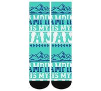 DJNGN This Is My Camping Manta Calcetines Estampado Clásico Novedad Popular Unisex Atlético