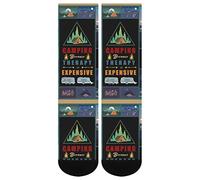 DJNGN This Is My Camping Manta Calcetines Estampado Clásico Novedad Popular Unisex Atlético