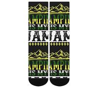 DJNGN This Is My Camping Manta Calcetines Estampado Clásico Novedad Popular Unisex Atlético