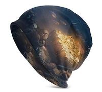 DJNGN Treasure Chest at Bottom of The Sea Beanie Hat para Hombres y Mujeres Winter Warm Hats Black