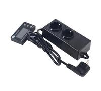 DJOAIUYF Reptiles Digital LCD acuario, PID, controlador de temperatura, control térmico, calefacción digital, enfriamiento, termostato, terrario, termostato, acuario, invernadero controlado por