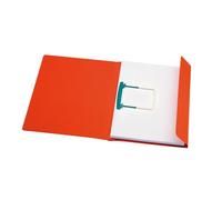 Djois, 3104115 - Carpetas plegables Secolor Clipex A4, 100% cartón reciclado, FSC, rojo, 10 unidades, carpetas, mecanismo JalemaClipex, archivado a largo plazo, sin plastificantes, capacidad de 25 mm
