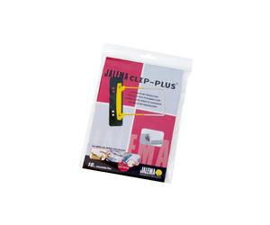 Djois by Jalema 5712600- Lote 10 Clip-Plus Tiras para archivadores, Encuadernación de documentos para archivadores accesorio perfecto para separar y clasificar documentos en la oficina, 5cm, 10 uds