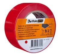 Tarifold Djois by 197703 - Cinta Adhesiva Suelo, Señalización, Seguridad, color Rojo- Rollo