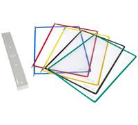 Djois by Tarifold 414159 - Expositor de pared, Clasificador de pared metal con 5