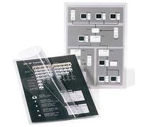 Djois made by 3L 11037- Pack de 50 Fundas para plastificar manual - "plastificación manual sin máquinas"- Documentos A6, Tarjetas, Menus, Fotografías - tamaño A6-117 x 160 mm, 50 u.