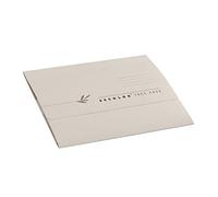 Djois made by Jalema 3823311- Pack de 10 Subcarpetas Ecológicas con Bolsa y Solapa |Subcarpeta A4 gran Capacidad, 226 g/m² | Tree Free Secolor | 310x230 mm| color Beige natural