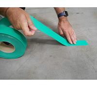 Djois made by Tarifold 197785 -Cinta Adhesiva para Suelo, Señalización y Marcaje, Expert Tape (50 mm x 48 m) PVC 350μ, Mantenga Distancia de Seguridad, Verde