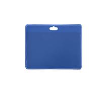 Djois made by Tarifold 200431 - Fundas Porta Tarjetas Identificación Horizontal, PVC Azul - 30 unidades