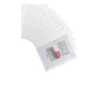 Djois made by Tarifold 510230 - Carpeta Portafolios Sobre A4 Plástico Multitaladro para Archivo- 12 unidades